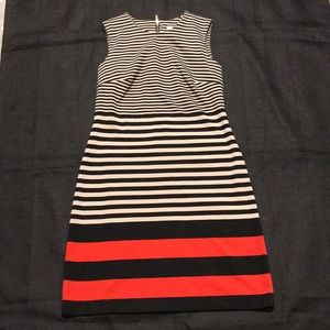 Calvin Klein striped dress